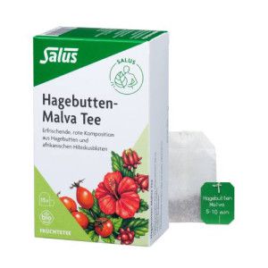 HAGEBUTTEN MALVA Tee Früchtetee Bio Salus Fbtl.