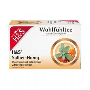 H&S Wohlfühltee Salbei Honig mit Zitrone Fbtl.